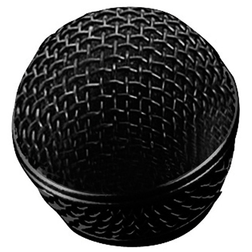 On Stage Steel Mesh Microphone Grill in Black