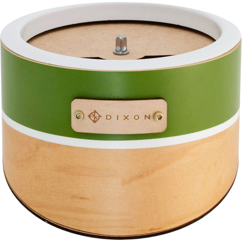 Dixon Drummers Storage in Natural/Satin Military Green Finish