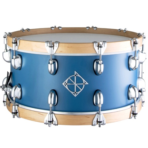 Dixon Cornerstone Series Snare Drum in Peacock Blue - 14 x 6.5"