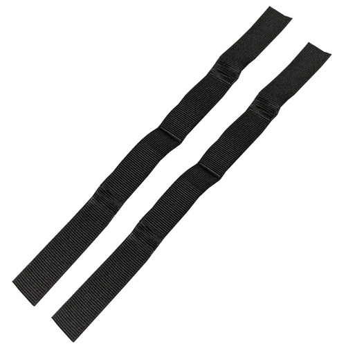 Dixon Black Snare Wire Cloth Straps - Pk 2