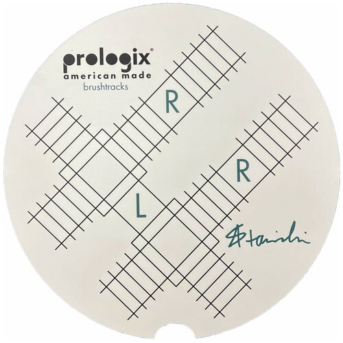 Pro Logix Brushtracks Instructional Practice Pad by Anthony Stanislavski