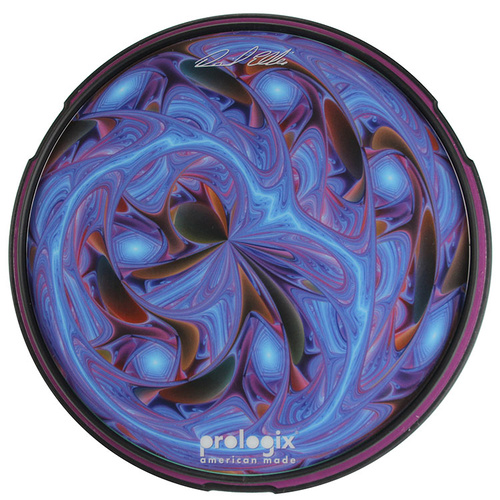 Pro Logix Signature Series "Hybrid" David Ellis Dual-Sided 13" Practice Pad with Rim & 5-Drum Mini Tenor Pads