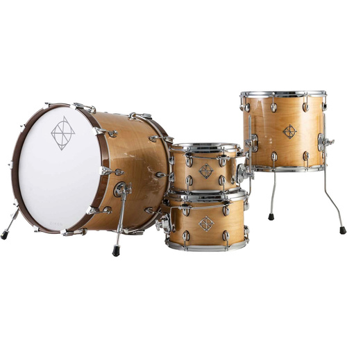 Dixon Cornerstone Maple 422 Series 4-Pce Drum Kit in Natural