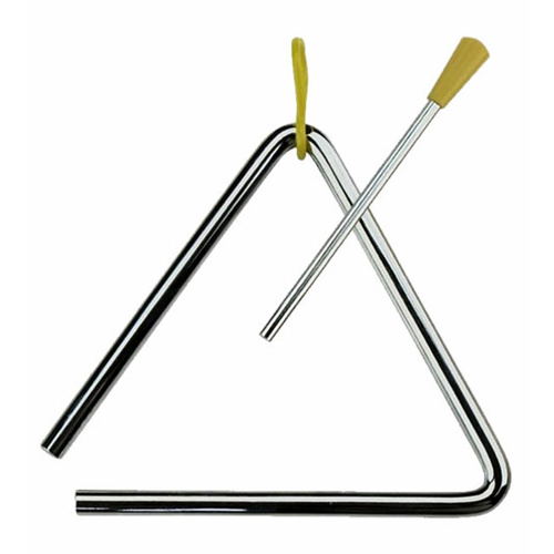 Percussion Plus 10" Triangle with Striker Hand Percussion Sound Effect