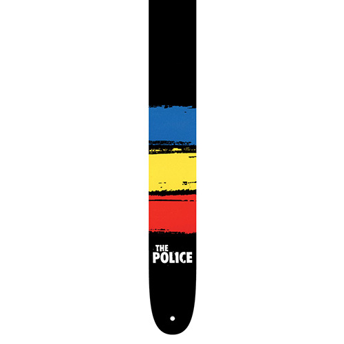 Perris 2.5" Leather Hi-Res "The Police" Licensed Guitar Strap