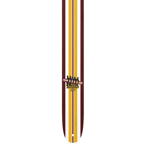 Perris 2.5" Leather Hi-Res "Beach Boys" Licensed Guitar Strap