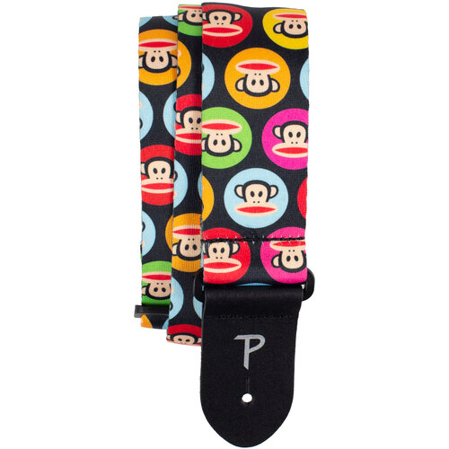 Perris 2" Polyester "Paul Frank - Multi Colour Dots Julius" Licensed Guitar Strap