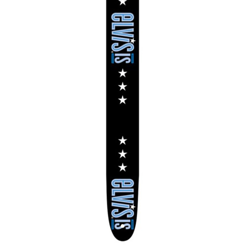 Perris 2.5" Leather Hi-Res "Elvis" Licensed Guitar Strap