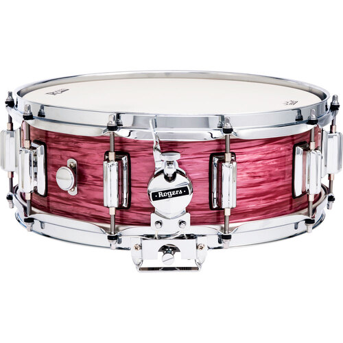 Rogers Dyna-Sonic Custom Series Snare Drum in Red Ripple - 14 x 5"