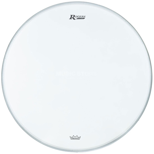 Rogers Drums Remo Bass Drum Head White Coated Resonant Side (22")