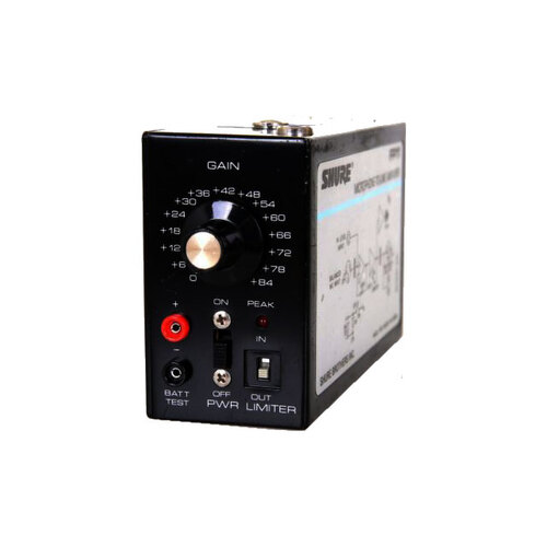 Shure FP11 Portable Microphone to Line Amplifier