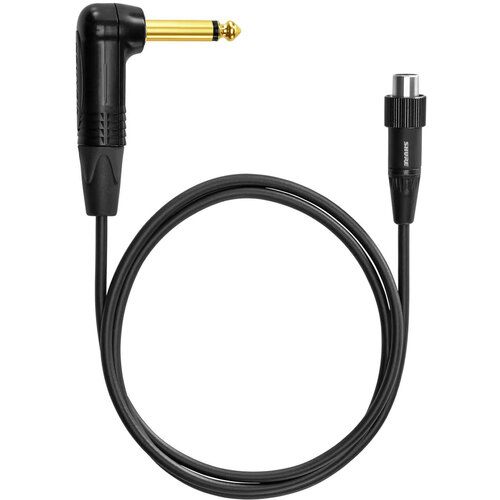 Shure WA307 Instrument Cable with TA4F to 1/4" Right-Angled Connector