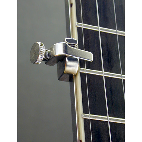 Shubb Fifth String Regular Bar Banjo Capo in Nickel