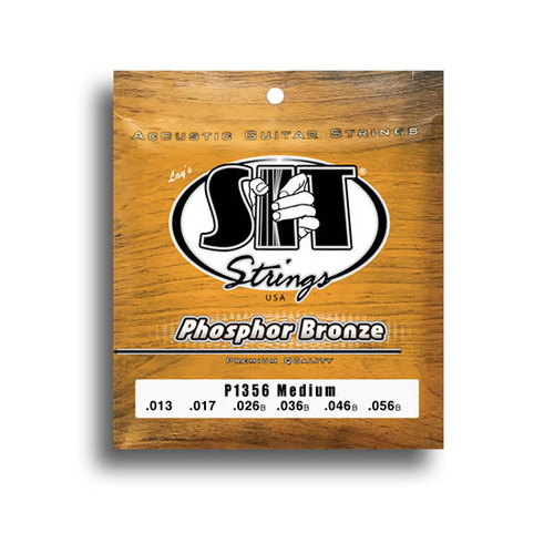 SIT 92/8 Phosphor Bronze Medium Guitar String Set (13-56)