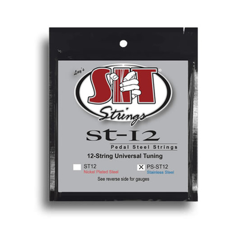 SIT Nickel 12-String Universal Tuning Stainless Steel Pedal Steel String Set (13-68)