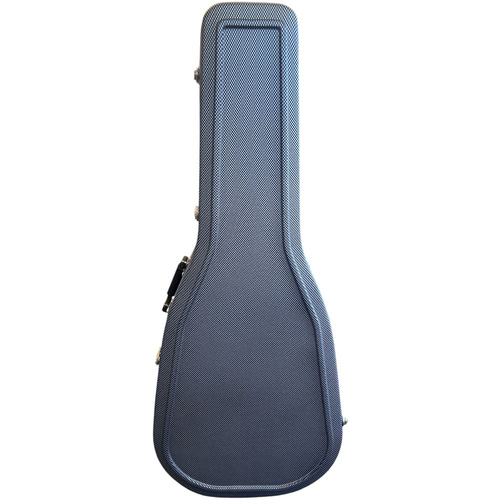 Torque Deluxe ABS Classical Guitar Case in Black/White Finish