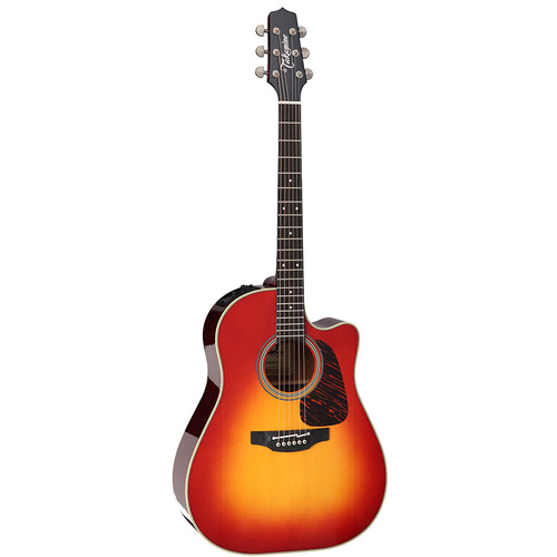 Takamine Custom Pro Series Round Shoulder AC/EL Guitar with Cutaway