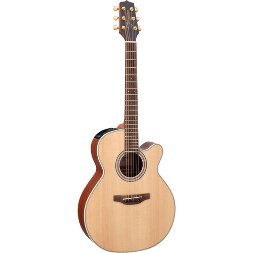 Takamine G Mini Series NEX AC/EL Guitar with Cutaway in Natural Satin Finish