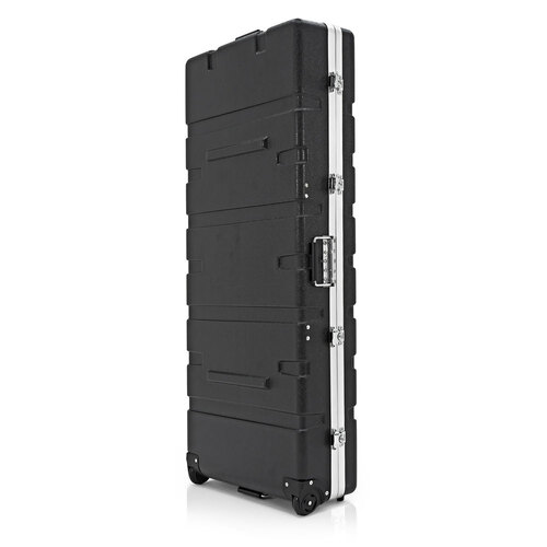 Torque 88-Key ABS Keyboard Case with Wheels in Black Finish
