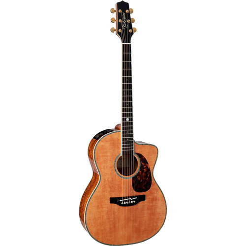 Takamine Limited Edition Series 2022 "60th Anniversary" AC/EL Guitar in Burnt Sienna Tint Gloss Finish