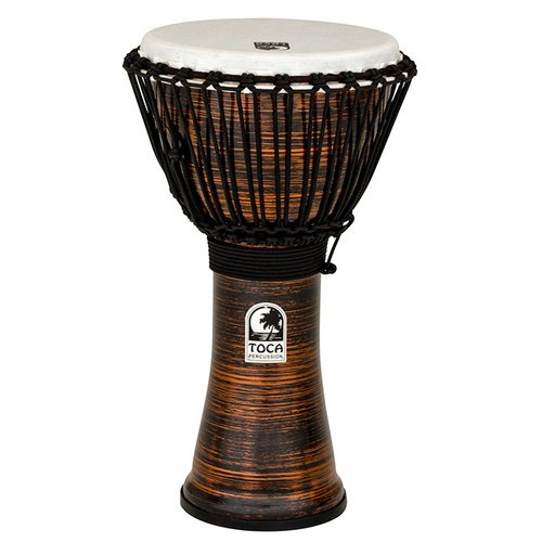 Toca Freestyle 2 Series Djembe 10" in Spun Copper