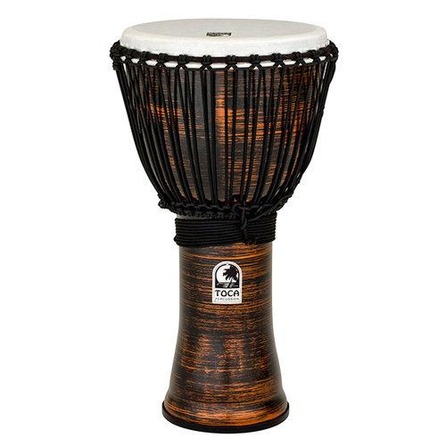 Toca Freestyle 2 Series Djembe 12" in Spun Copper