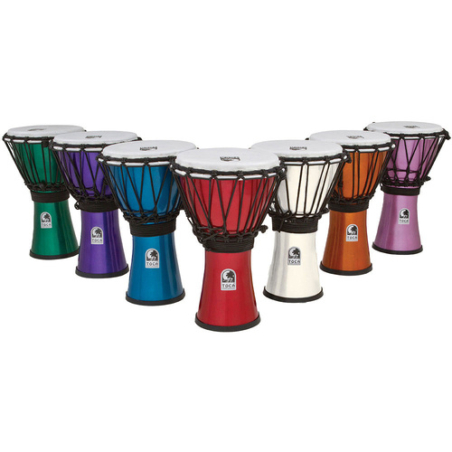 Toca Freestyle Colorsound Series Djembe 7" in Asst Colours (7-Pk) 