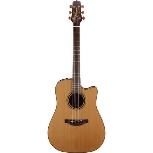 Takamine Pro Series 3 Dreadnought AC/EL Guitar with Cutaway in Natural Satin Finish