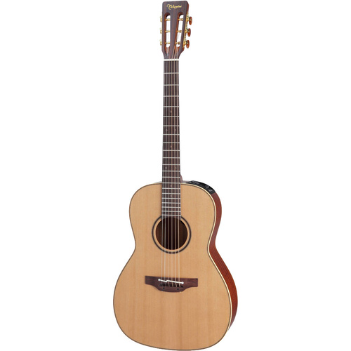 Takamine Pro Series 3 Left Handed New Yorker AC/EL Guitar in Natural Satin Finish