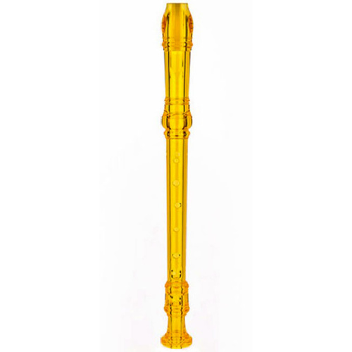 Maxtone TR57TB Soprano Descant Recorder with Baroque System in Yellow