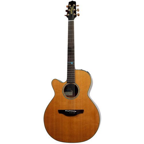 Takamine Legacy Series "Sante Fe" Left Handed NEX AC/EL Guitar with Cutaway in Natural Gloss Finish