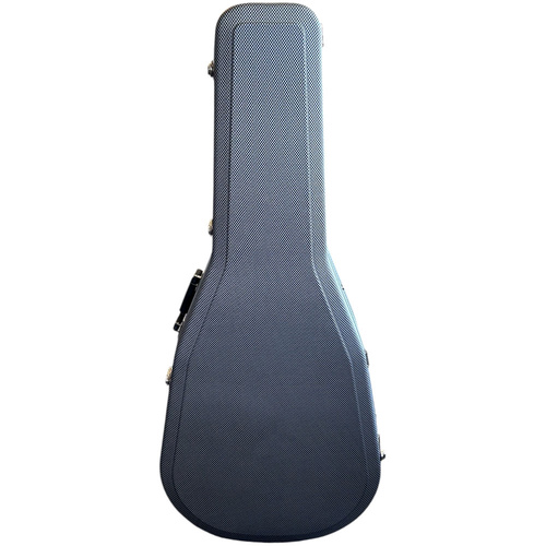 Torque Deluxe ABS 6/12-String Acoustic Guitar Case in Black/White Finish