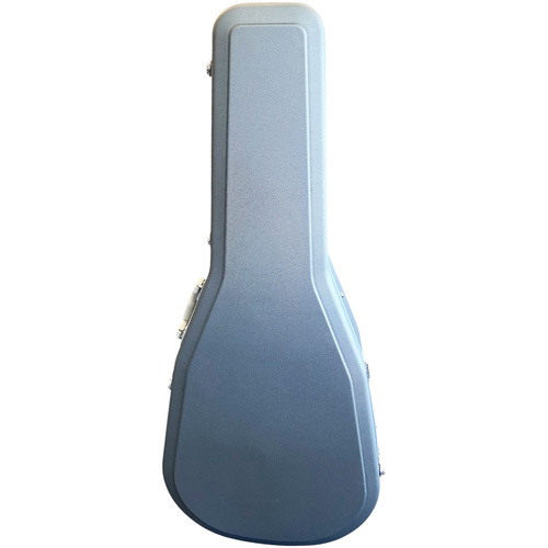 Torque Deluxe ABS 6/12-String Acoustic Guitar Case in Silver-X Finish