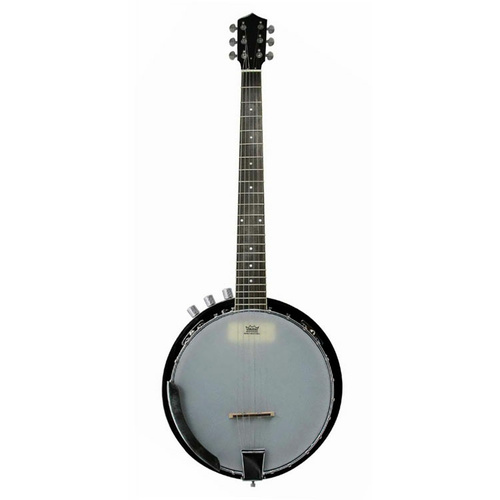 Vorson 6-String AC/EL Banjo with 24 Brackets