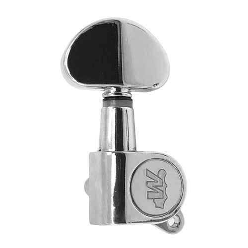 Wilkinson EZ-LOK Acoustic/Electric Tuning Machines in Chrome Finish (3+3)