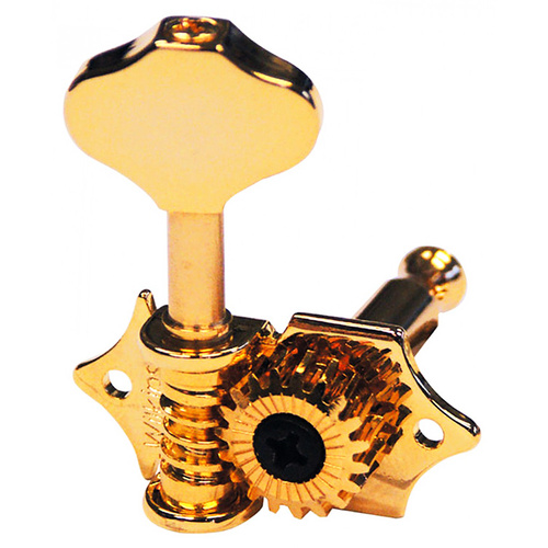 Wilkinson Acoustic Traditional Open-Gear Tuning Machines in Gold Finish (3+3)