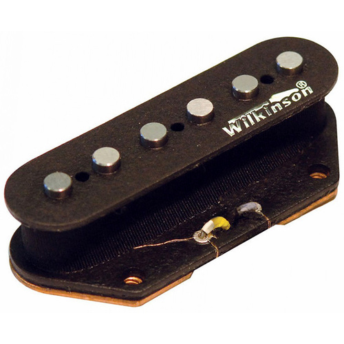 Wilkinson Vintage Open Single Coil Pickup in Black - Bridge