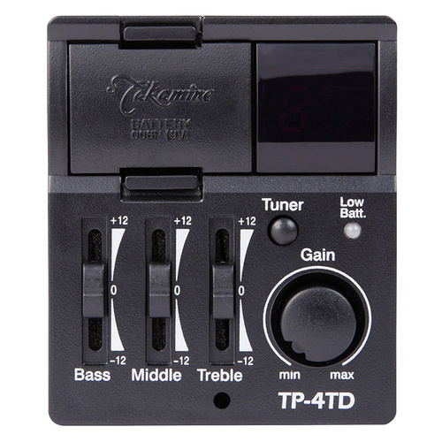 Takamine TP4TD G-Series Acoustic Guitar Preamp System (Preamp only)
