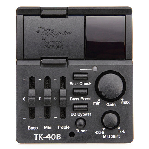 Takamine TK40B Acoustic Bass Preamp System (Preamp only)
